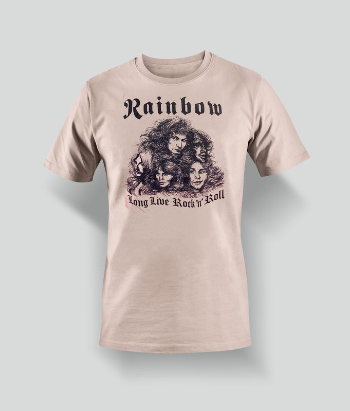 Rainbow T-Shirt Long live rock n roll