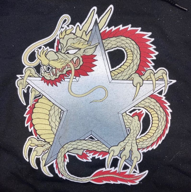 Hardcore Superstar " Dragon & Star " Hoodie