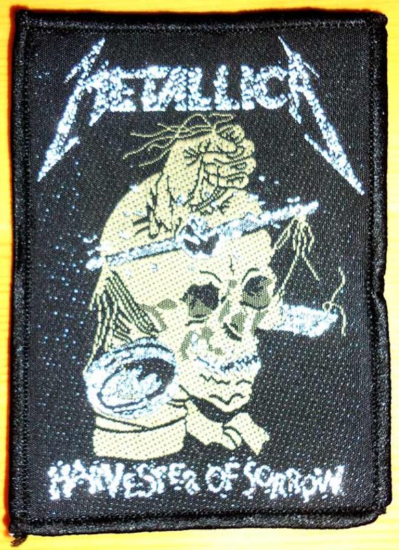 Metallica Patch "Harvester of sorrow"