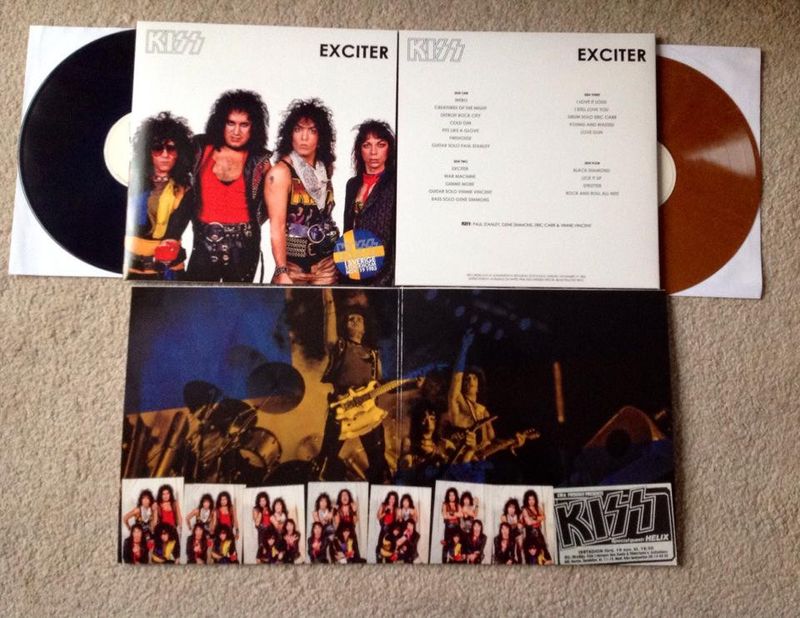 KISS Vinyl "EXCITER" STOCKHOLM´83