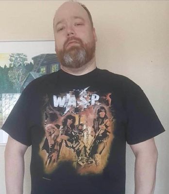WASP T-Shirt Live´84 close up