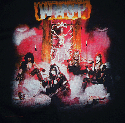 WASP "First albumcover"