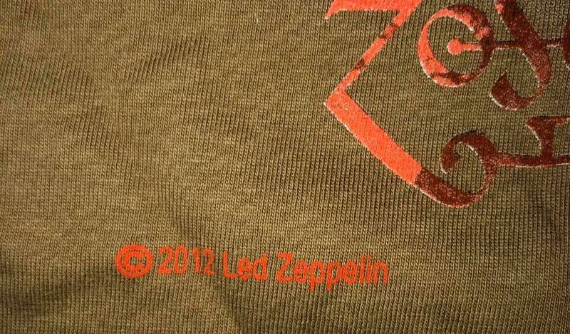 Led Zeppelin T-Shirt 4x4 Gruppbild