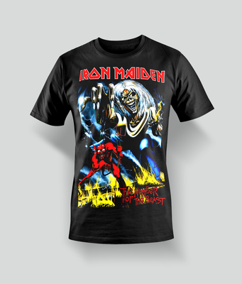 Iron Maiden " Head of the beast " Black shirt
