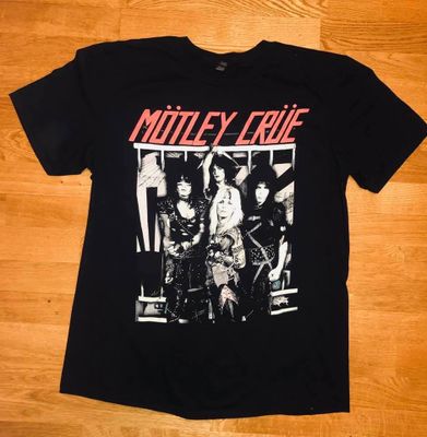 Motley Crue T-Shirt Gruppbild ´84