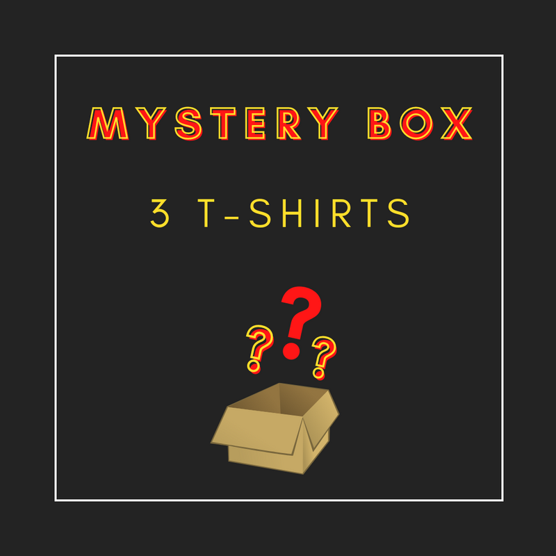 MYSTERY BOX 3 T-SHIRTS