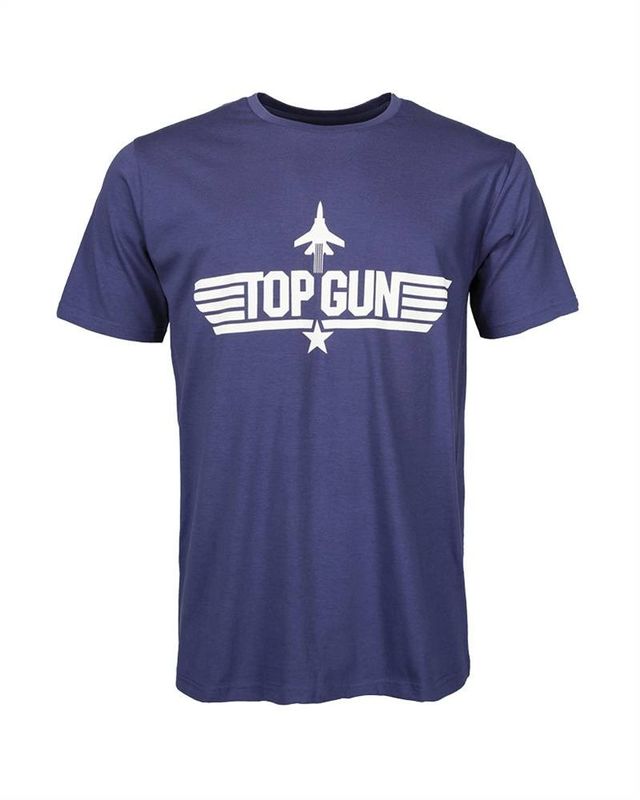 T-SHIRT med "TOP GUN' Logga