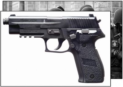 SIG SAUER P226 ASP 4,5mm kolsyrepistol med blowback