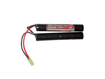 ASG Batteri - 9,6V 2200mAh NiMH Tamiya connector