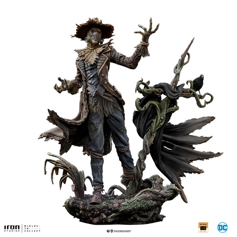 DC Comics Scarecrow Deluxe 1:10 Skala Staty CCXP 2022 Exclusive
