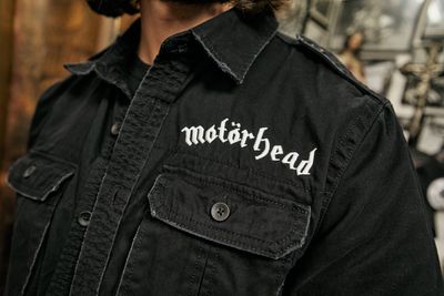 Svart Motörhead Vintage Shirt - superläcker tröja för alla Lemmy fans!