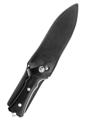 Gill Hibben Legacy samlarkniv med läderhölster