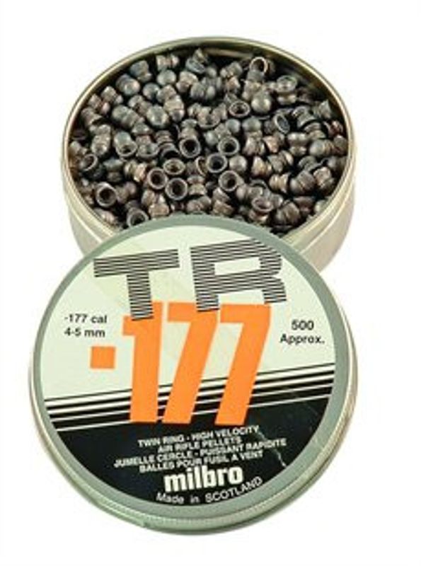 4,5 mm diabolokulor - trubbig spets artnr 1400