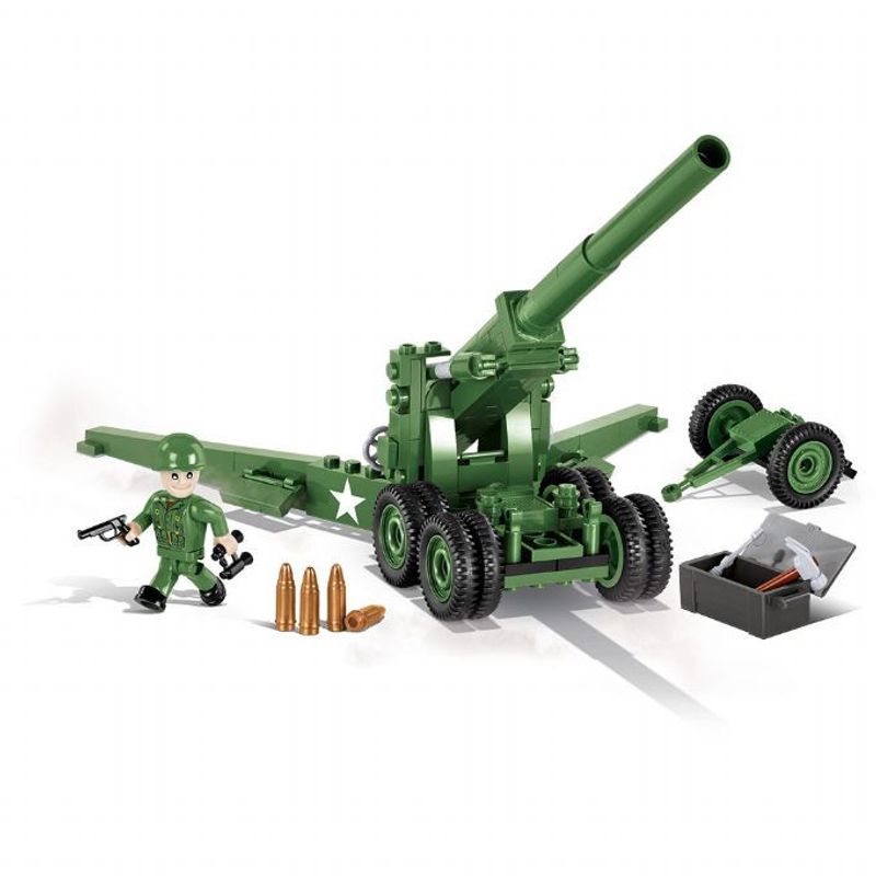 cobi stor kanon kan kombineras med Lego