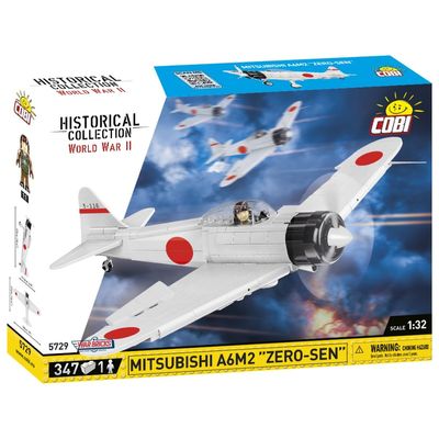Köp Cobi Mitsubishi A6M2 Zero stridsflygplan i byggmodell