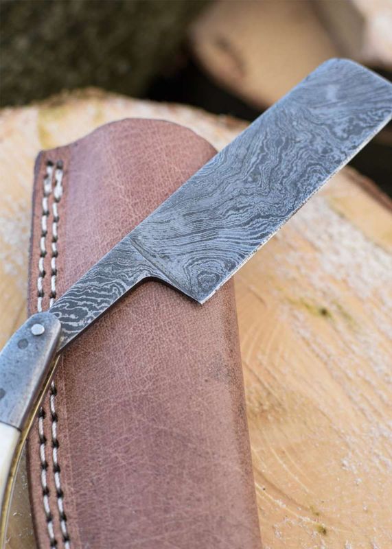 Damask rakhyvel kniv