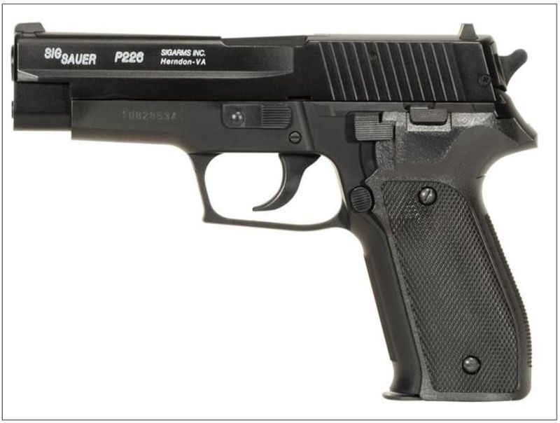 P226 polis pistol