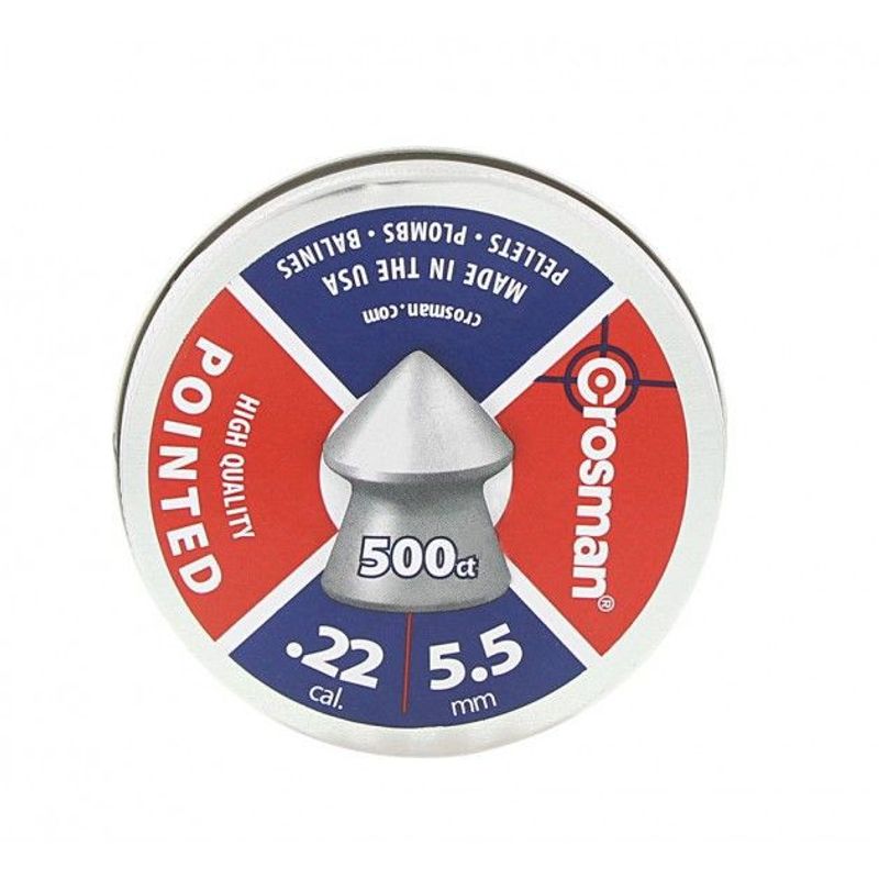 CROSMAN POINTED HUNTING DIABOL 5,5MM - PREMIUM