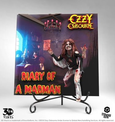 3D Vinyl Ozzy Osbourne - Diary of a Madman