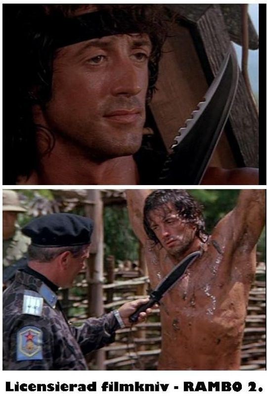 Rambo 2 överlevnadskniv