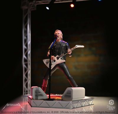 Rock Iconz: Metallica - James Hetfield staty