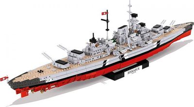 Bismarck krigsskepp Cobi blocks