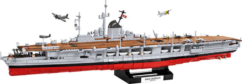 COBI Grafs B tyskt WW2 Hangarfartyg i exklusiv byggmodell