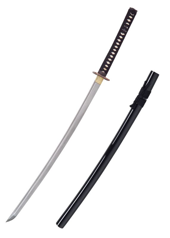 JOHN LEE FUJISAN KATANA - DAMASTSTRUKTUR KOLSTÅL