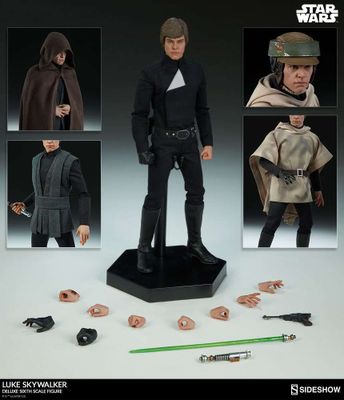 Star Wars: Return of the Jedi - Deluxe Luke Skywalker 1:6 Skala Figur