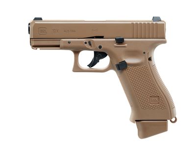 GLOCK 19X FDE 6mm Airsoft pistol (Max 10 Joule, Licensfri)