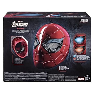 Marvel Legends Series Spider-Man Electronic Helmet Avengers Endgame Iron Spider