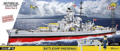 COBI-4834 Battleship Gneisenau - Limited edition