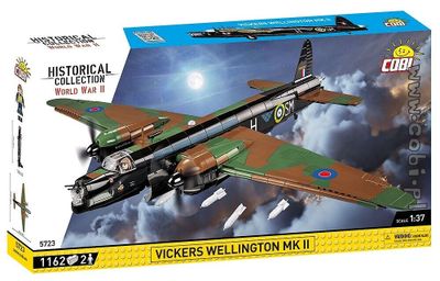 Byggsats Vickers Wellington brittiskt bombflygplan WW2