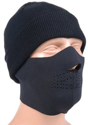 Neopren ansiktsmask med läckra eldsflammor