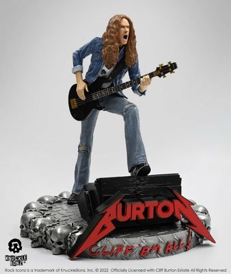 Rock Iconz: Metallica - Cliff Burton Staty