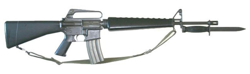 M7 bajonett M16