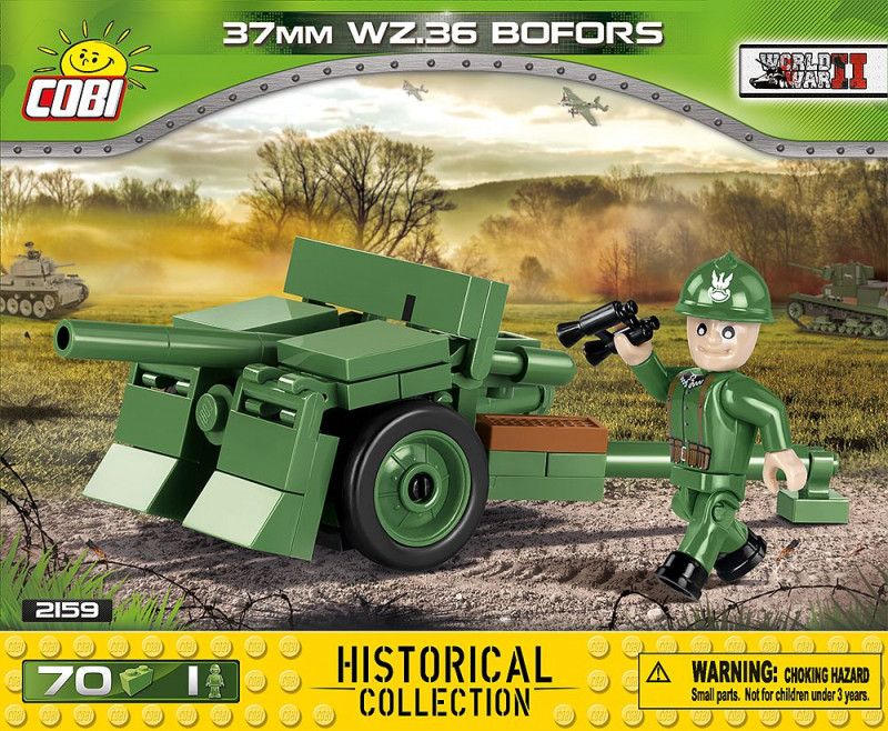 Cobi Bofors 37 mm kanon byggsats