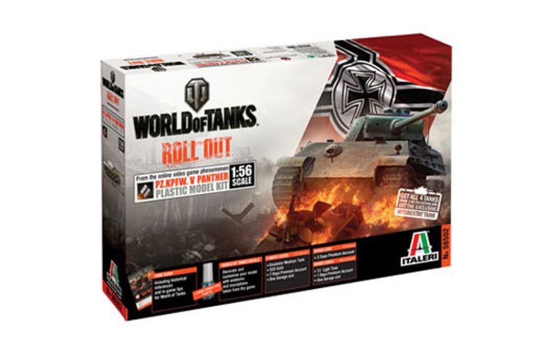 World of Tanks 1:56 - Pz.Kpfw. V PANTHER Stridsvagn