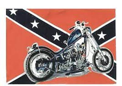 Sydstaternas flagga - Biker