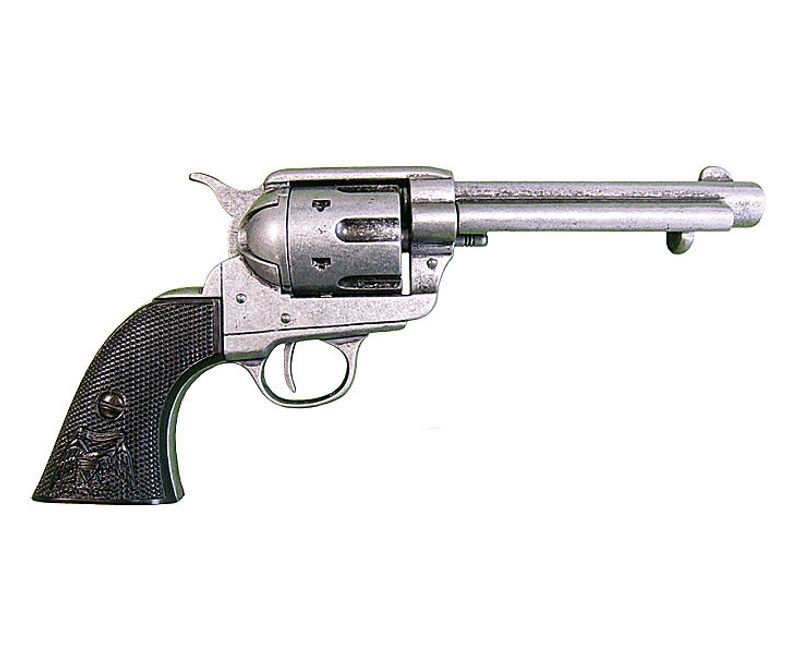 Colt .45 Peacemaker silver
