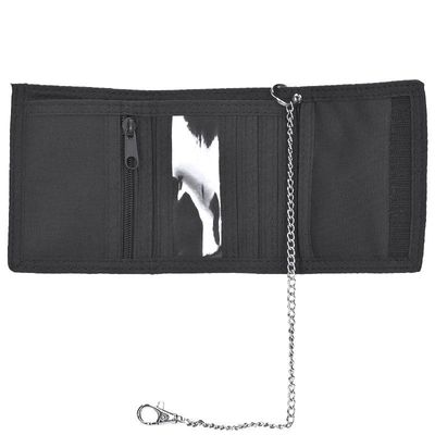 Köp svart Miltec plånbok med kedja online