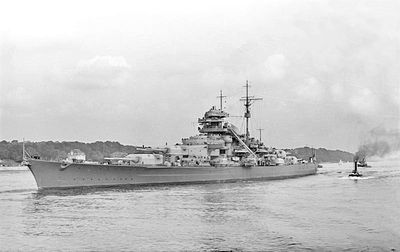 Bismarck WW2 lego krigsskepp