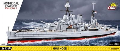 COBI-4830 HMS Hood WW2 brittiskt slagskepp i byggsats