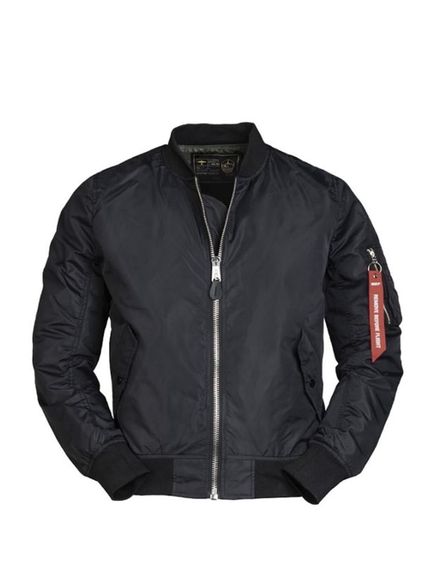 MIL-TEC US BLACK MA1 FLIGHT JACKET