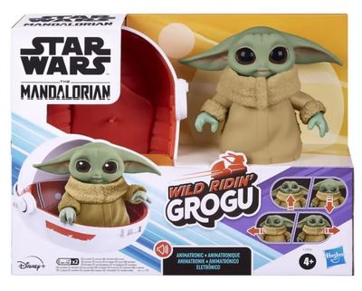 Hasbro - Star Wars The Mandalorian Interactive Figure Wild Ridin Grogu