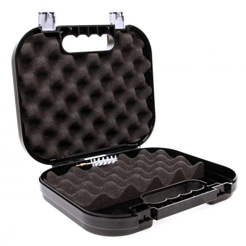 Ett original GLOCK hardcase för förvaring av pistol.