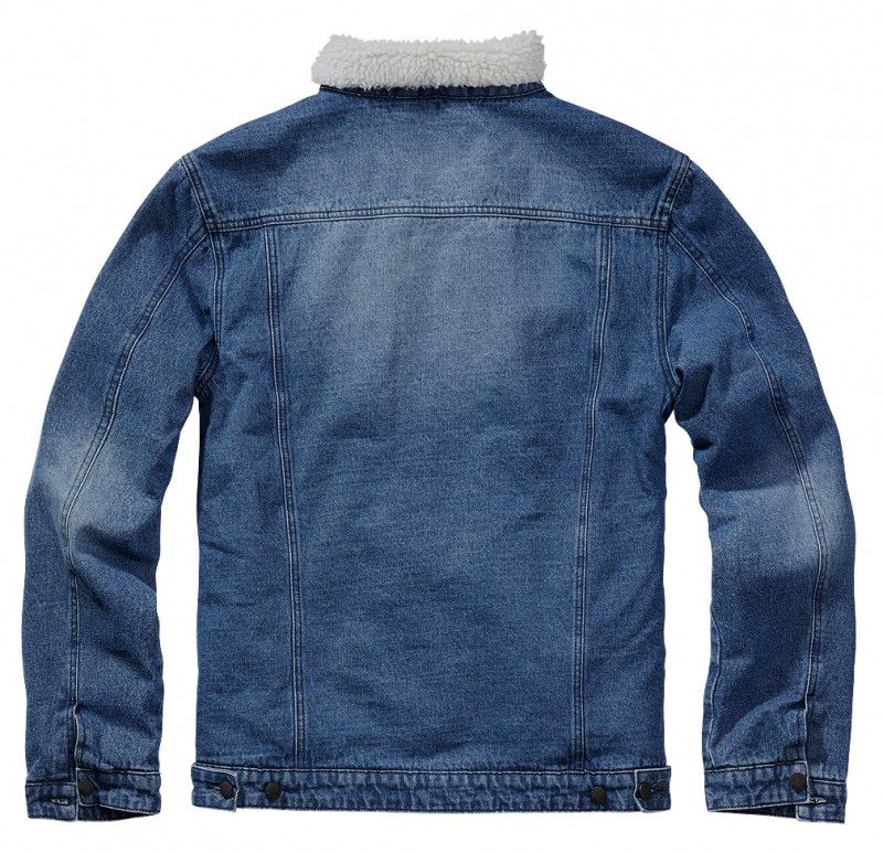 Sherpa Demin Jacka Grå/Blå