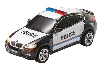 BMW X6 Radiostyrd polisbil i skala 1:24 från Revell