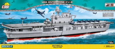 COBI U.S.S. Enterprise CV-6 Hangarfartyg