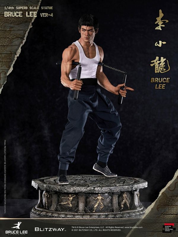 Bruce Lee: Tribute staty i skala 1:4